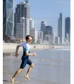 Optimised A.I.R Triathlon Suit, 3/4 zip - Tropics Aqua