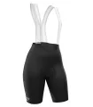 Optimise Cycle Bib Shorts, Pure Black -Women, Silicone Gripper, Low Profile Straps | Made in Australia