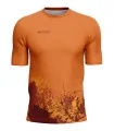 Men's MTB Cycling Shirt - Grassed Design, Zip Pocket