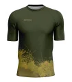Olive Grassed Mountain Bike Shirt with zip pocket - Men | Mountain Biking | Commuter