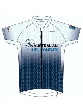 Australian Heliponents Optimise Cycle Jersey - Men | Cycling Gear | Scody Custom