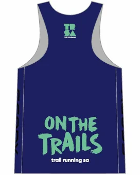 Trail Running SA Men's Run Singlet | Scody Custom | Made in Aus