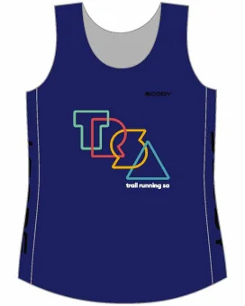 Trail Running SA Women's Run Singlet | Scody Custom | Made in Aus