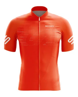 Performance Cycle Jersey Men - Staple Juicy Orange | Made in Australia