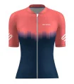 Highlights Fluoro Coral Aero Optimised Cycle Jersey | Cycling Clothing