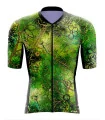 Optimise Floral Cluster Cycle Jersey - Green | Cycling Jersey | Made in Australia