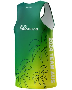 2024 World Champs Townsville Men's Sports Singlet | Running Gear | Active Wear