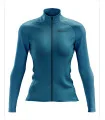Women’s Thermal Cycle Jacket – Cerulean Blue | SCODY
