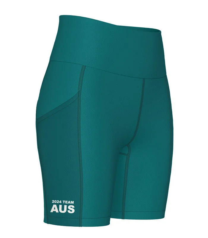 2024 World Champs Team Aus 6" Medium Rise Tights | Active Wear