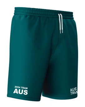 2024 World Champs Team Aus  Men's Swim Board Shorts - Unisex | Beach Wear