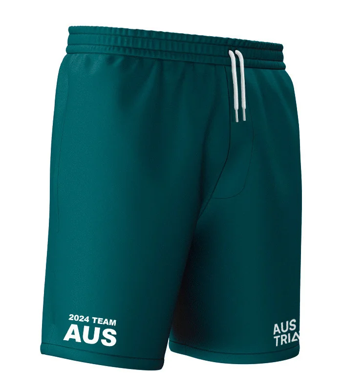2024 World Champs Team Aus  Men's Swim Board Shorts - Unisex | Beach Wear