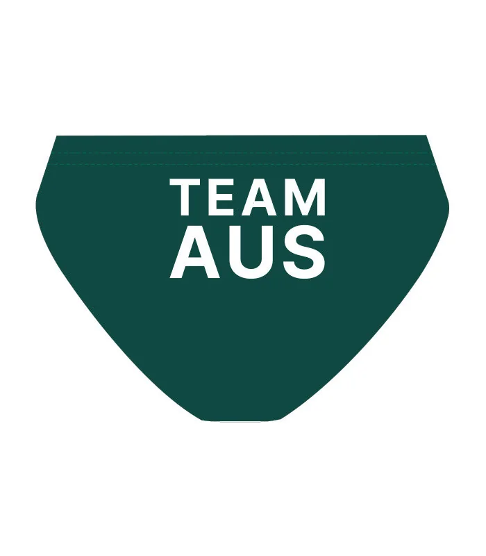 2024 World Champs Team Aus Men's Swimming Briefs | Made in Australia