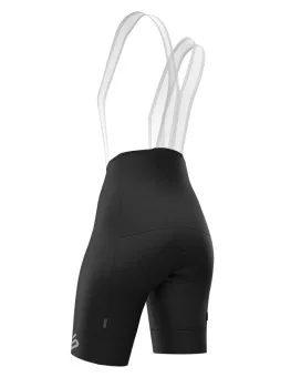 Pure Black Optimise Bibs, Gripper, Low Profile Straps | Cycling Clothing