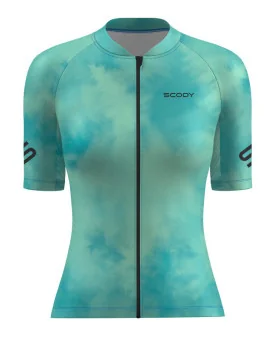 Stratus Spearmint Optimise Jersey and Pure Black Optimise Bibs, Gripper | Cycling Clothing