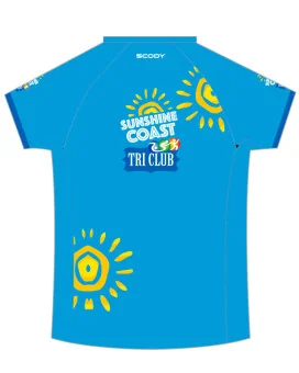 Sunshine Coast Triathlon Club Men's Run Shirt | Men's Active T-Shirt | Running Gear | Active Wear
