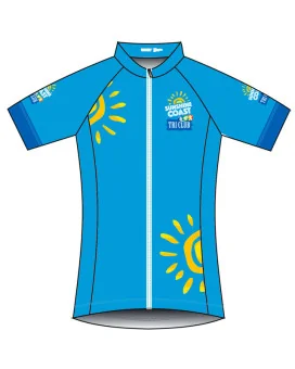 Sunshine Coast Triathlon Club Women's Performance Cycle Jersey | Custom made in Australia