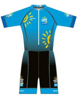 Sunshine Coast Triathlon Club Men's Aerodynamically Optimised A.I.R. Suit | Triathlon Gear