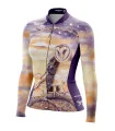 Australian Artist Cycle Jersey featuring a Monty Owl | Cycling Gear
