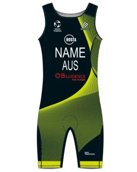 Rosta NSW Triathlon Men's Elite Triathlon Suit | Made in Australia