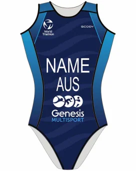 Genesis Sport & Aquatics Women's Triathlon Swim Suit