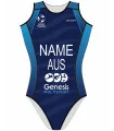 Women's Triathlon Swim Suit, named and swim optimised | Made in Australia