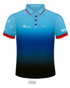 NSW Triathlon - Men's Polo Shirt| Active Wear | Made in Aus