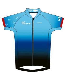 NSW Triathlon Men's Optimise Cycle Jersey | Cycling Clothing