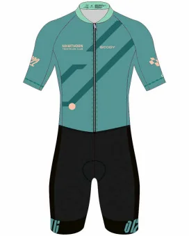 Hawthorn Triathlon Club Men's Full Zip Aero Suit | Triathlon Gear