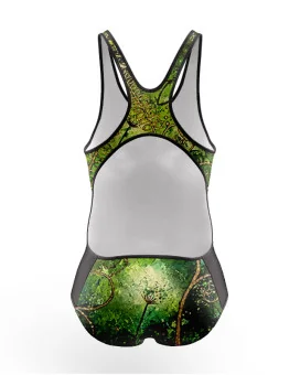 Women's Floral Cluster triathlon swimsuit for sale at Scody Australia. Flexible payment options| Triathlon Suits