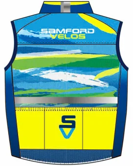 Samford Velos Lightweight Windproof Cycle Gilet with Pockets | Cycling Gear