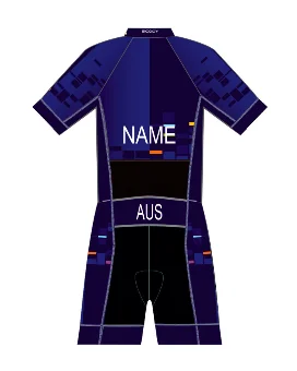 Duncraig Senior High School Women's Performance Sleeved Triathlon Suit, UPF50+