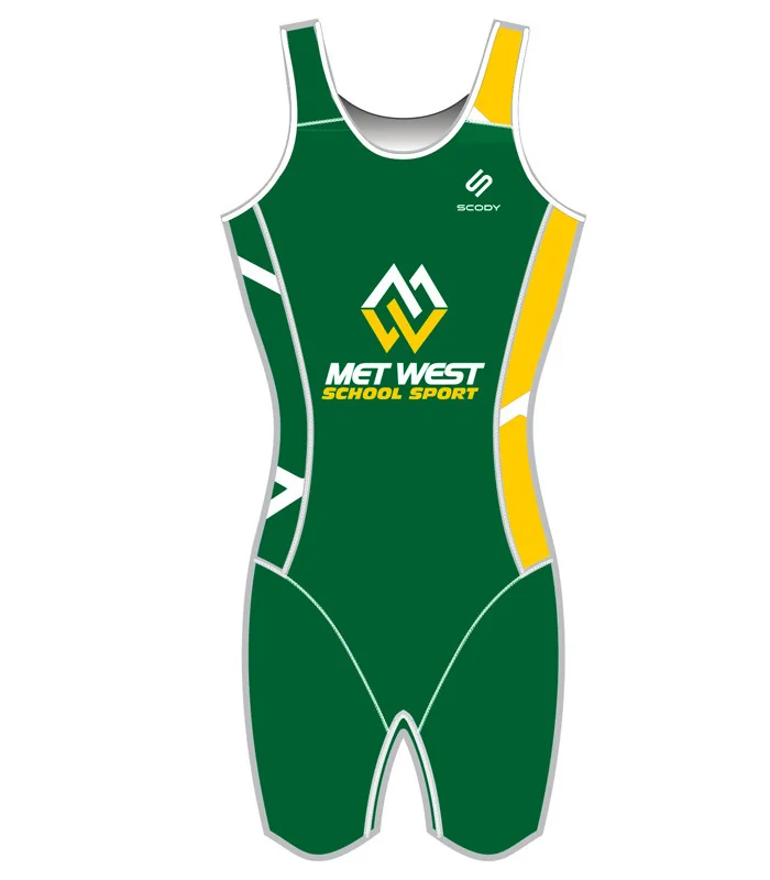 Metropolitan West School Sport Elite Women Triathlon Suit
