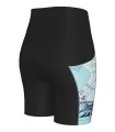 Sunrise Serenade 6" Medium Rise Tights by Australian artist, Kristy-Ann Duffy | Made in Australia