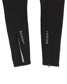 Pure Black Thermo-fit Leg Warmers | Cycling Clothing