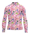 Budabai Duru Compact Pink  Junior Surf Rashie, UPF50+ | Beach Wear