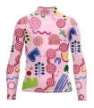 Budabai Duru Grand Pink  Junior Surf Rashie, UPF50+ | Beach Wear