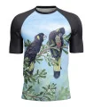 Black Cockatoo Men’s Cycling Jersey – Zip Pocket | SCODY