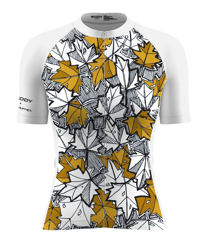 Performance Cycle Jersey Women - Autumn Leaves by Paul Trotter | Cycling Jerseys