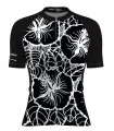 SCODY Women’s Hibiscus Cycling Jersey – Eco & Stylish