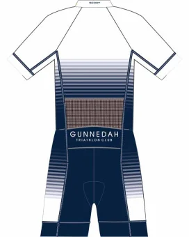 Gunnedah Cycling & Triathlon Club Men's Sleeved Triathlon Suit, UPF50+