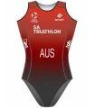 Women's Triathlon Swim Suit, named and swim optimised | Made in Aus
