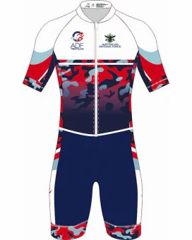 ADFTC Accelerate Triathlon Suit, Aero, Zip Through - Men