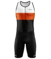 Tropics Orange Men’s Triathlon Suits | Sleeveless – SCODY