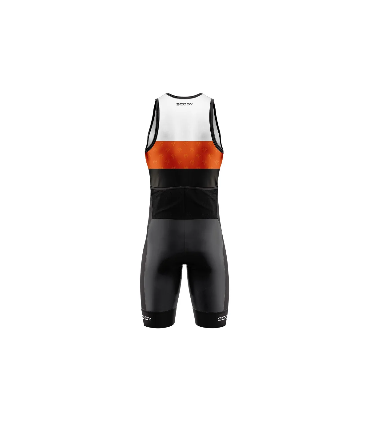 Perform Triathlon Suit, Front Zip - Tropics Orange Size M