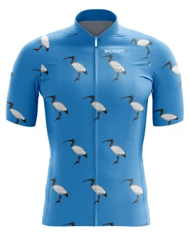 Bin Chicken on Blue Cycle Jersey - Men