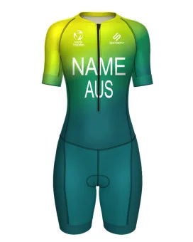 2025 World Champs Pontevedra Women's Recharged Sleeved Suit - WT Compliant