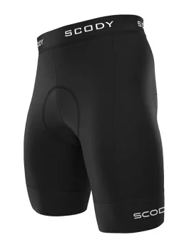 Black Cycle Shorts, X-Opaque Cuff, Accent
