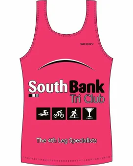 Southbank Triathlon Club Women's Ultra-Light Run Singlet