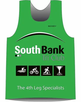 Southbank Triathlon Club Men's Ultra-Light Run Singlet