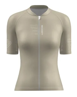 Optimise Cycle Jersey Women - Brulee